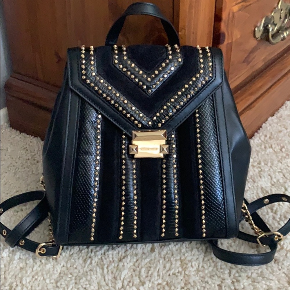 Michael Kors “Whitney” Studded Backpack
